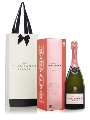 Bollinger Rose Non Vintage Champagne 75cl & Luxury Gift Bag