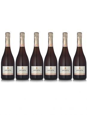 Nicolo Brut Rosé Champagne 75cl Case Deal 6x75cl