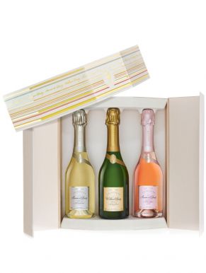 Deutz Prestige Trio Gift Pack Champagne 3x 37.5cl